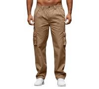 Thermo-Arbeitshose, Fashion Camouflage Kleidung Camo Flugzeug Leichte Cargohose Herren, Combat Safari Taktische Arbeits Military Hiking Jogging Army Bundeswehr Hose, M