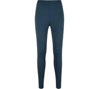 Thermoleggings BONPRIX "Thermo-Leggings mit Bequembund", Damen, Gr. 36/38 (S), N-Gr, dunkelblau, Web, Obermaterial: 90% Polyester, 10% Elasthan, skinny fit lang, Hosen, aus Polyester und Elasthan, mas