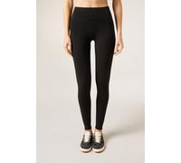 Thermo-leggings Schwarz L
