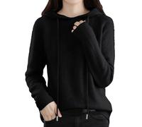 Thermo Pullover Damen, Strickpullover Damen Oversize, Winterpullover Langärmeliger Rundhals Sweaters Elegant Kabelstrick Sweatpullover Dicker Warmes Longshirt Basic Einfarbige Blusen Casual Bequemer