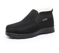 Thermo-Schneestiefel für Herren isoliert warm fleecegefüttert bequem winterfest ideal für Outdoor-Aktivitäten bei Kälte rutschfeste Sohle strapazierfähig vielseitig robust komfortabel wetterbeständig