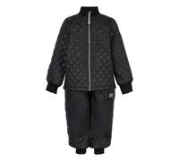 Thermo-Set für Kinder Jacke und Hose Mikk-Line Basic - schwarz Größe: 80