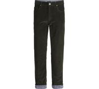 Thermohose BABISTA "Thermohose LUNUNO", Herren, Gr. 33, N-Gr, grün (oliv), Obermaterial: 98% Baumwolle CO. 2% Elasthan EL., regular fit, Hosen Thermohose, mit wärmenden Thermofutter (47296050-33) oliv