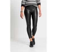 Thermoleggings BONPRIX "Leggings mit Thermo Funktion", Damen, Gr. 36/38 (S), N-Gr, schwarz, Obermaterial: 95% Polyester, 5% Elasthan. Beschichtung: 100% Polyurethan, skinny fit, Hosen, mit Thermo Funk