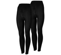 Thermoleggings HEATKEEPER "LADIES THERMAL LEGGING", Damen, Gr. S/M, N-Gr, schwarz, Obermaterial: 90% Polyester, 10% Elasthan, unifarben, Basic, figurbetont, Hosen, mit angerauter Innenseite und isolie