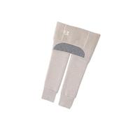 Thermoleggins für Mädchen Dicke Gefütterte Thermo Leggings Winterleggins mit Fleece Winter Thermohose Kinderhose Stretch Lange Baumwolle Warm Hosen für Kleinkinder Baby Mädchen (Khaki, 9-12 Years)