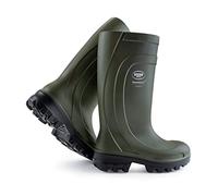 Thermolite Iceshield S5 Sicherheitsstiefel für Herren und Damen mit Stahlkappe und Stahlsohle, rutschfest, Weite Passform, Winterstiefel isolierend bis - 50 Grad, stoßdämpfender Absatz, grün, EU 39