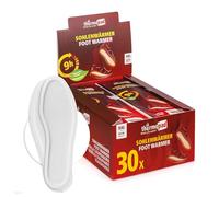 THERMOPAD Sohlenwärmer (Einlegesohle) Gr. XXL (43-46) - DAS ORIGINAL: 30 Paar Wärmepads für 8 Stunden Wärme I Sofort einsatzbereite Fußwärmer Pads