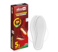 THERMOPAD Sohlenwärmer (Einlegesohle) Gr. XXL (43-46) - DAS ORIGINAL: 5 Paar Wärmepads für 8 Stunden Wärme I Sofort einsatzbereite Fußwärmer Pads