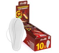 THERMOPAD Sohlenwärmer - DAS ORIGINAL: 5, 10 oder 30 Paar Wärmepads (erhältlich in 5 Größen) - Einlegesohle für 9 Stunden Wärme I Fußwärmer Pads I Extra warme Wärmesohle XL für Schuhe & Skischuhe