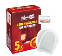 THERMOPAD Zehenwärmer - 5, 10 oder 30 Paar Wärmepads für 9 Stunden Wärme | Luftaktivierte Fußwärmer I Extra Warmer Fusswärmer - ideal für Outdoor-Aktivitäten & Ski-Schuhe I Fuss-Wärmekissen