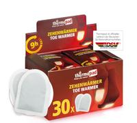 THERMOPAD Zehenwärmer - 5, 10 oder 30 Paar Wärmepads für 9 Stunden Wärme | Luftaktivierte Fußwärmer I Extra Warmer Fusswärmer - ideal für Outdoor-Aktivitäten & Ski-Schuhe I Fuss-Wärmekissen