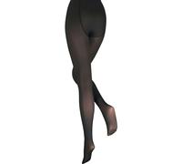 Thermostrumpfhose CAPELLI NEW YORK, Damen, Gr. M-L, schwarz, Obermaterial: 92% Polyamid, 8% Elasthan, unifarben, Strumpfhosen, mit elastischem Bund (72028069-ML) schwarz