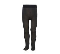 Thermostrumpfhose H.I.S "gefütterte Strumpfhose, transparente Optik", Mädchen, Gr. 116/122, schwarz, Obermaterial: 85% Polyamid, 15% Elasthan, leicht transparent, uni, elastisch, Strumpfhosen, innen m