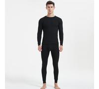 Thermounterwäsche für Herren, lange Unterhose mit Fleece-gefütterter Basisschicht, für kaltes Wetter