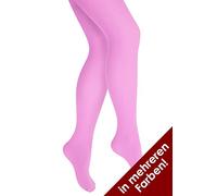 Thetru Damen-Strumpfhose in rosa | Größe S/M | Blickdichte-Strumpfhosen für Karneval und Fasching (rosa)