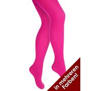 Thetru Damen-Strumpfhosen in pink | Größe L/XL | Blickdichte-Strumpfhosen für Karneval und Fasching (pink)