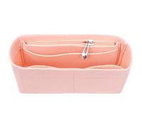 Thewasc Handtaschen-Einsatz mit mehreren Fächern, Filz, für Schultertaschen, weiche Handtaschen, Aufbewahrungslösung, Reise-Make-up-Organisation