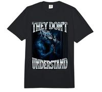 They Do Not Understand Emo Werwolf Reflection Comfort Colors Adult Heavyweight T-Shirt