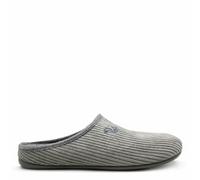 Veganer "thies ® Eco Cord Slipper" aus zertifiziertem recyceltem PES Cord grey (grau) 38