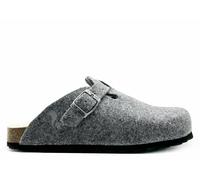 Recycled Wool Clog "thies ®" aus recycelter, zertifizierter Wolle light grey (hellgrau) 42