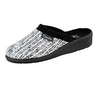 Thiesana Hausschuhe Silvi Strukturgewebe grau 42