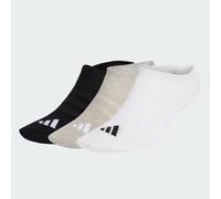 THIN&LIGHT SPORTSWEAR NO-SHOW SOCKEN 3ER-PACK Medium Grey Heather / White / Black 40-42