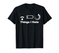 Things I Hate funny nerd icons T-Shirt
