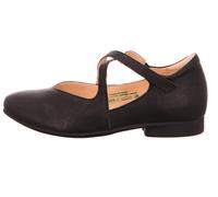 Think! Damen GUAD2 chromfrei gegerbte nachhaltige Halbschuhe, SCHWARZ 0000