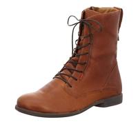 THINK! Damen AGRAT chromfrei gegerbte leicht gefütterte Stiefelette, 3040 Kastanie, 40.5 EU