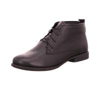 THINK! Damen AGRAT leder gefütterte, nachhaltige Stiefelette, 0000 Schwarz,38.5 EU
