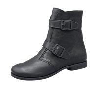Think! Damen Stiefelette AGRAT 39 Schwarz/Kombi