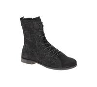 Think Agrat Stiefel schwarz kombi Velour - Größe 38.5