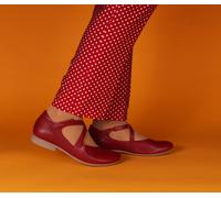 Think Guad 2 Ballerina rosso für Damen, rot, Größe 41 ½ EU
