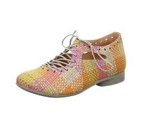 Think Bequeme Schnürschuhe für Damen, gelb, Größe 39 EU