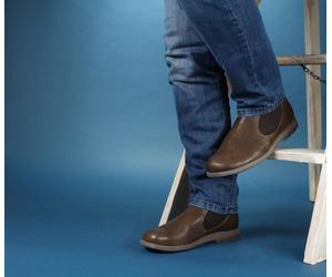 Think Booties braun Rento mud 865-3000 Gr.39,5 - RNT 10