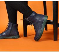 Think COMODA 3-000518-8000 dunkel-blau - bequeme Stiefelette für Damen - Größe 37.5