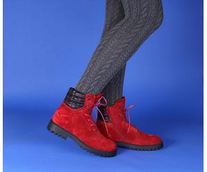 Think Boots rot Trento melograno/kombi 1214-5000 - TRN 8 Gr.42