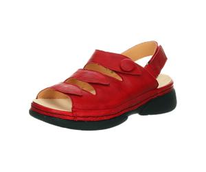 Think Cambio Sandale fragola für Damen, rot, Größe 39 EU