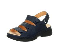 Think Cambio Sandale indigo für Damen, blau, Größe 37 EU