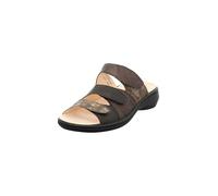 Think Camilla Damen chromfrei gegerbte nachhaltige Pantolette, Grunge/Kombi 9010, 38 EU