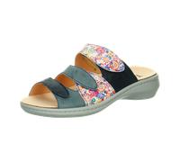 Think! Damen Pantolette CAMILLA 37 Indigo/Kombi