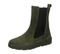 Think Crepes Stiefelette olive leo für Damen, oliv, Größe 40 EU
