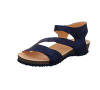 THINK! Damen 686370_Dumia Slingback Sandalen, Blau (Indigo 89), 40 EU
