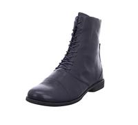 Think! Damen AGRAT Leder gefütterte nachhaltige Stiefelette, Navy, 38.5 EU