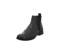 THINK! Damen AGRAT leder gefütterter, nachhaltiger Chelsea-Boots, 0000 Schwarz,41 EU