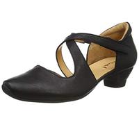 THINK! Damen AIDA_3-000209 nachhaltige Riemchen Pumps, 0000 SCHWARZ, 38.5 EU