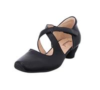 THINK! Damen AIDA_3-000209 nachhaltige Riemchen Pumps, 0000 SCHWARZ, 41 EU