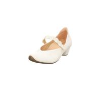 Think Aida Riemchen Pumps weiß gold - Größe 40.5