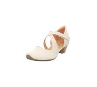 Think! Damen AIDA chromfrei gegerbte nachhaltige Halbschuhe, Panna 4060